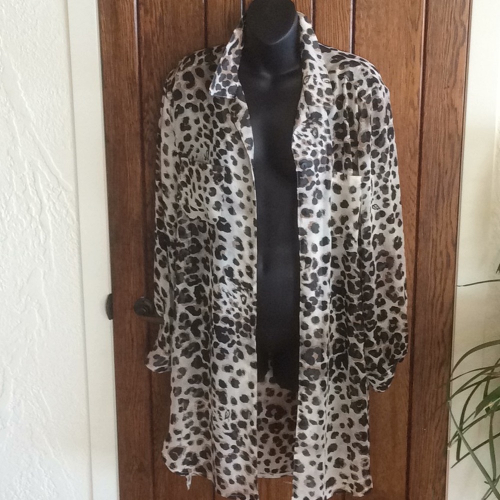 Vintage Blouse or Bathing suit coverup
